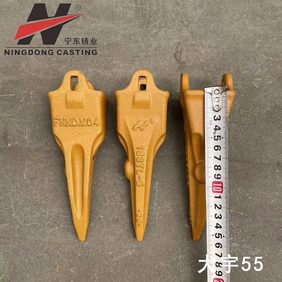 18STL, 18S-TL Esco vertikalaus kaiščio tigro dantų taškas