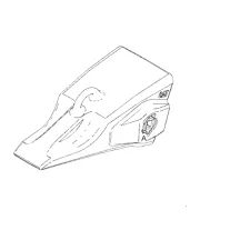 368-3877 Caterpillar A200 kaušinių dantų įsiskverbimas