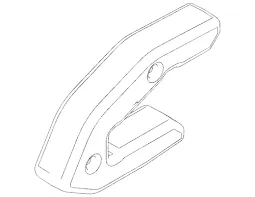 459-1903 Cat 320 324 ekskavatoriaus modulinis gaubtas