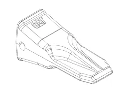 A80 Advansys 505-3982 Caterpillar krovimo antgalis, papildomas apmokestinimas
