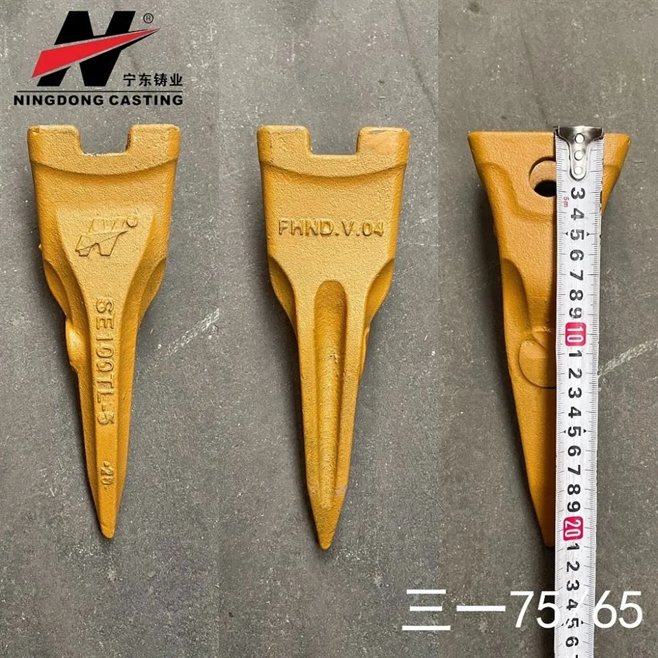 SE100TL Sany Parts ekskavatoriaus kaušo nusidėvėjimo dantis