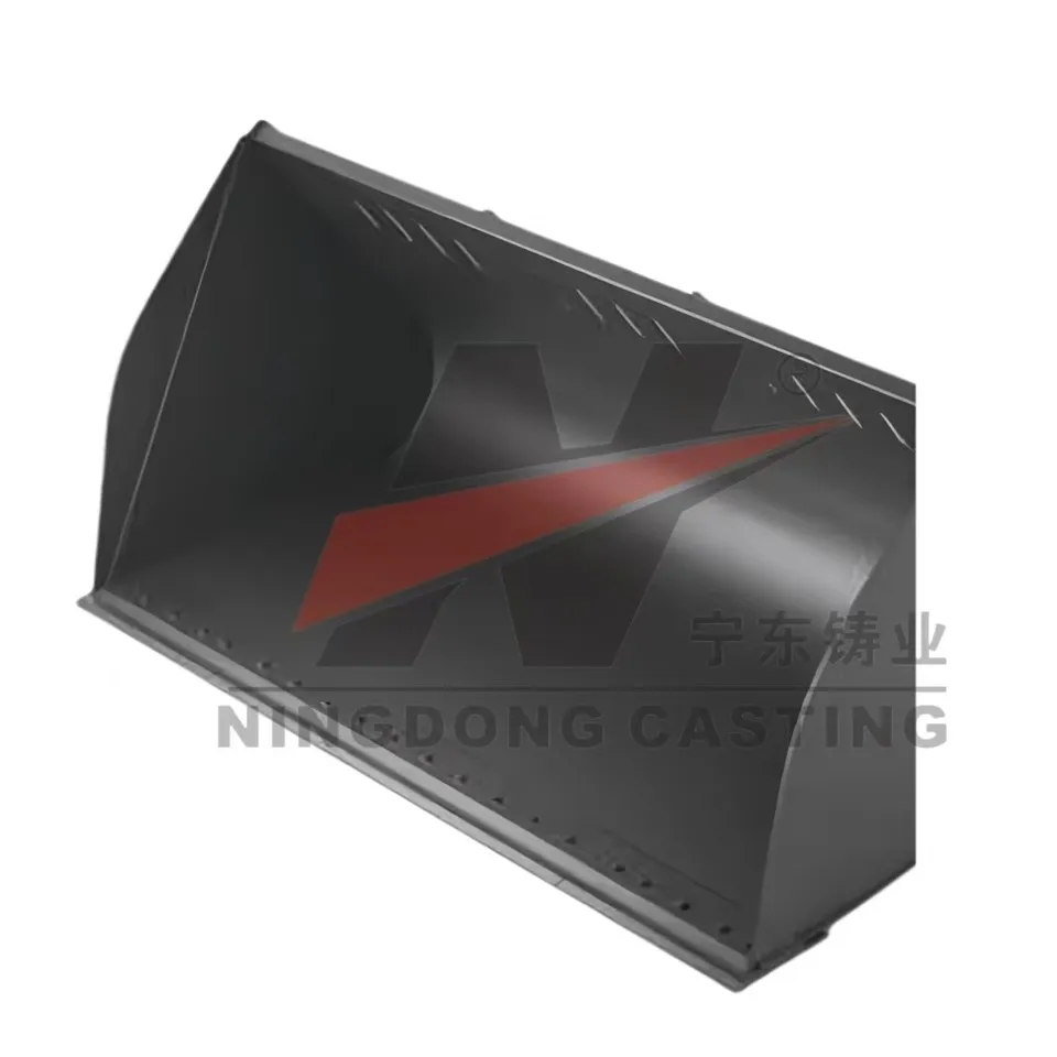 Labai mažo tankio lengvų medžiagų tvarkymo kaušas, skirtas Volvo ratiniam krautuvui L90H